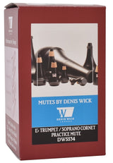 Denis Wick 5534 övningssordin för Ess-trumpet