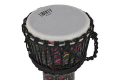 GEWA Djembé Liberty Series repstämd - 8" Crazy Neon