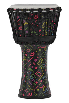 GEWA Djembé Liberty Series repstämd - 8" Crazy Neon