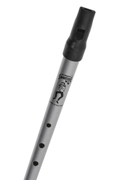 Clarke Sweetone tin whistle i D, silver