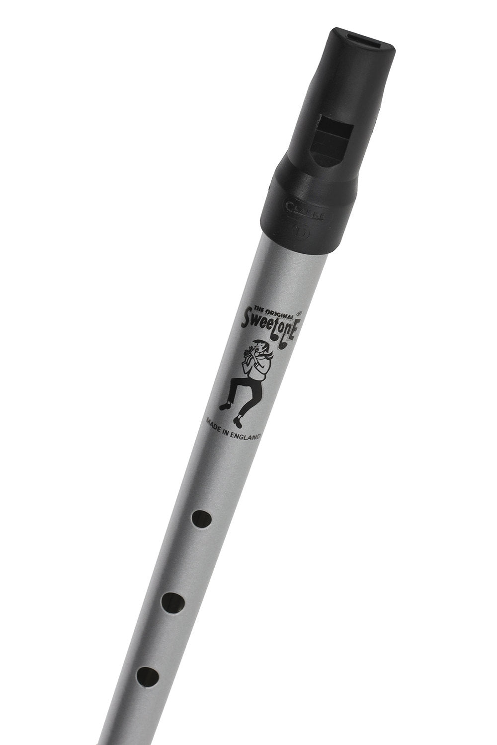 Clarke Sweetone tin whistle i D, silver