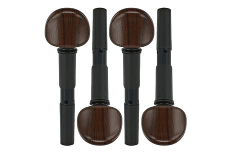 Wittner Finetune-Peg fioler 4/4-3/4, Ø 8,6 mm, 4 st., rosenträfärg