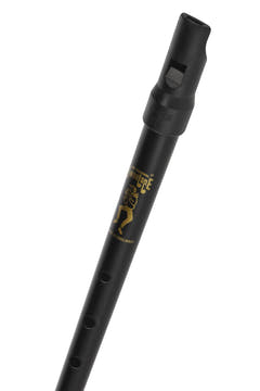 Clarke Sweetone tin whistle i D, svart