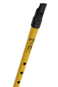 Clarke Sweetone tin whistle i C, gul