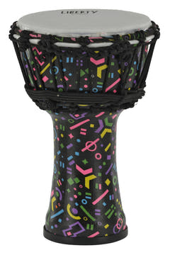GEWA Djembé Liberty Series repstämd - 7" Crazy Neon