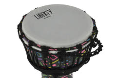 GEWA Djembé Liberty Series repstämd - 7" Crazy Neon