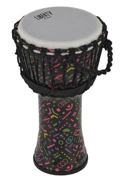 GEWA Djembé Liberty Series repstämd - 8" Crazy Neon