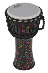 GEWA Djembé Liberty Series repstämd - 8" Crazy Neon