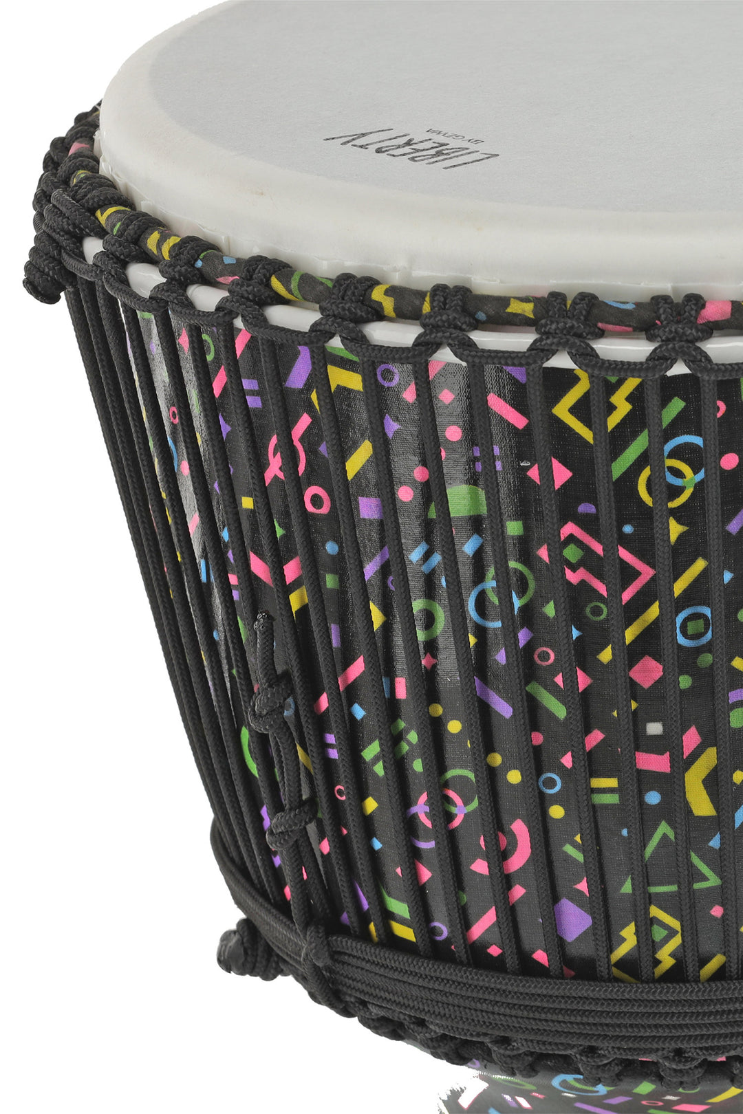 GEWA Djembe Liberty Series med repstämning - 14" Crazy Neon