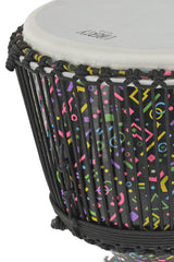 GEWA Djembe Liberty Series med repstämning - 14" Crazy Neon