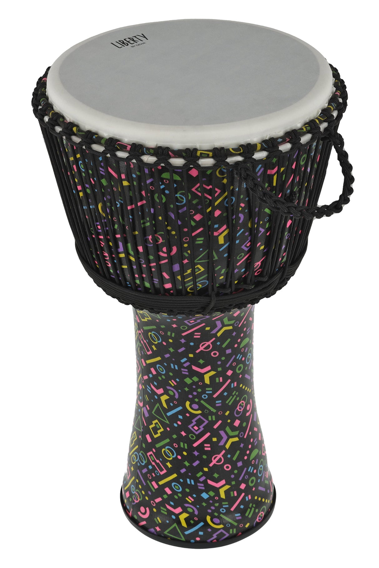GEWA Djembe Liberty Series med repstämning - 14" Crazy Neon