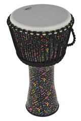 GEWA Djembe Liberty Series med repstämning - 14" Crazy Neon