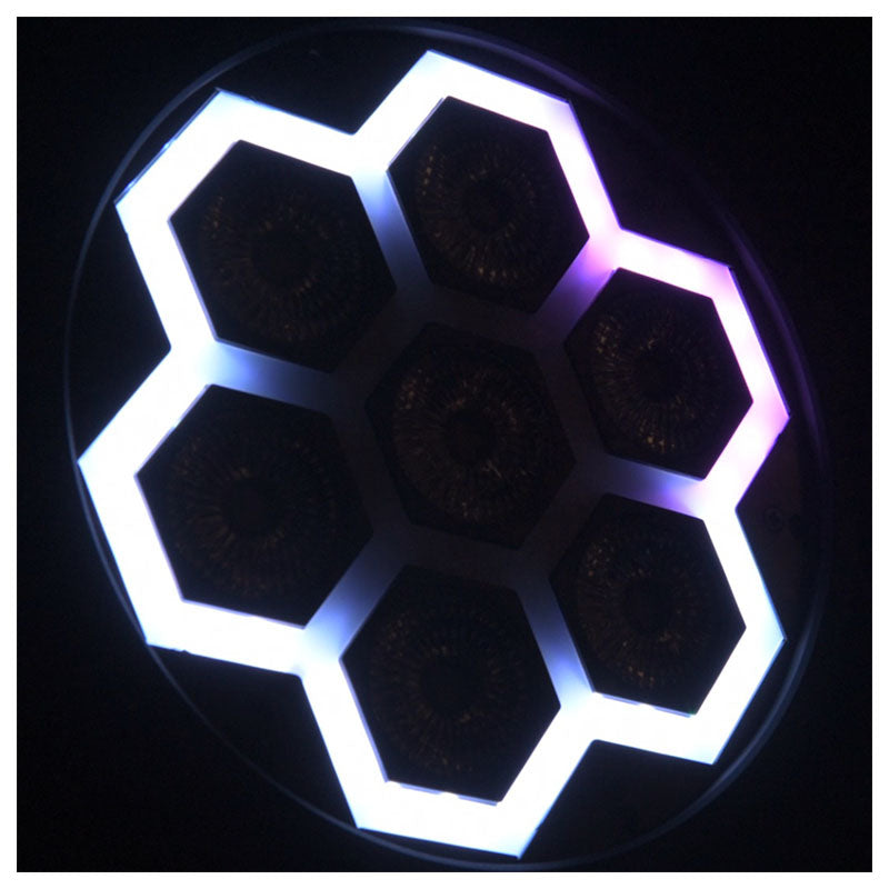 LIGHT4ME FRAME PAR 7x12 LED RGBW spotlight ljuseffekt