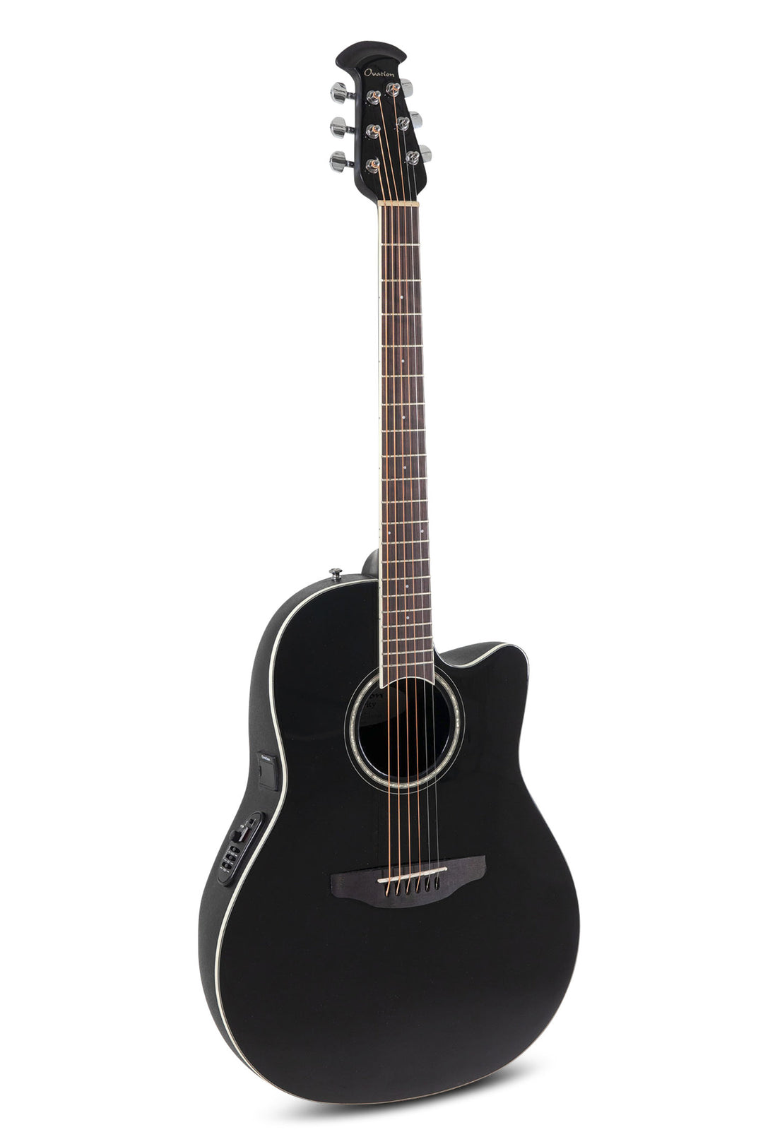 Ovation E-akustisk Gitarrer Celebrity CS Standard Mid Cutaway - Black (CS24-5-G)