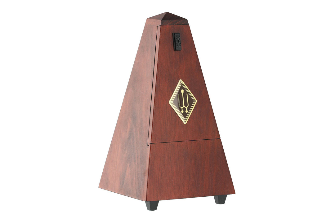 Wittner metronom i pyramidform - mahognyfärgad matt 811M