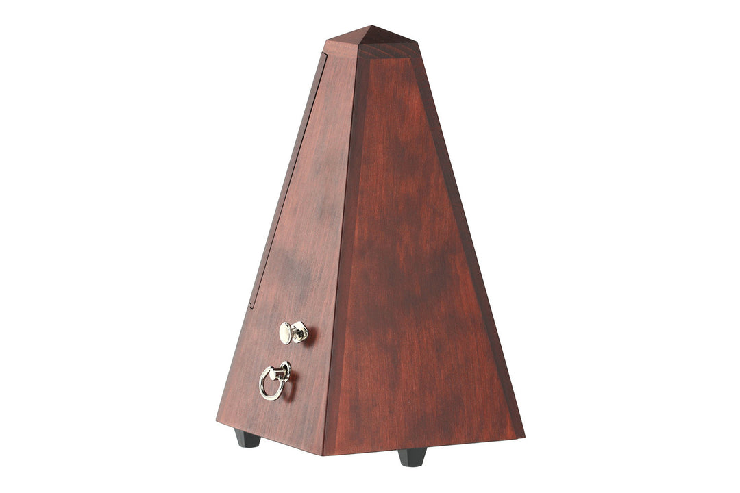Wittner metronom i pyramidform - mahognyfärgad matt 811M