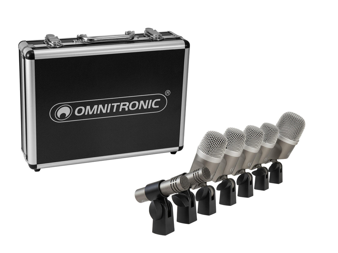 OMNITRONIC MIC 77-7LMH MK2 Trummikrofonsset