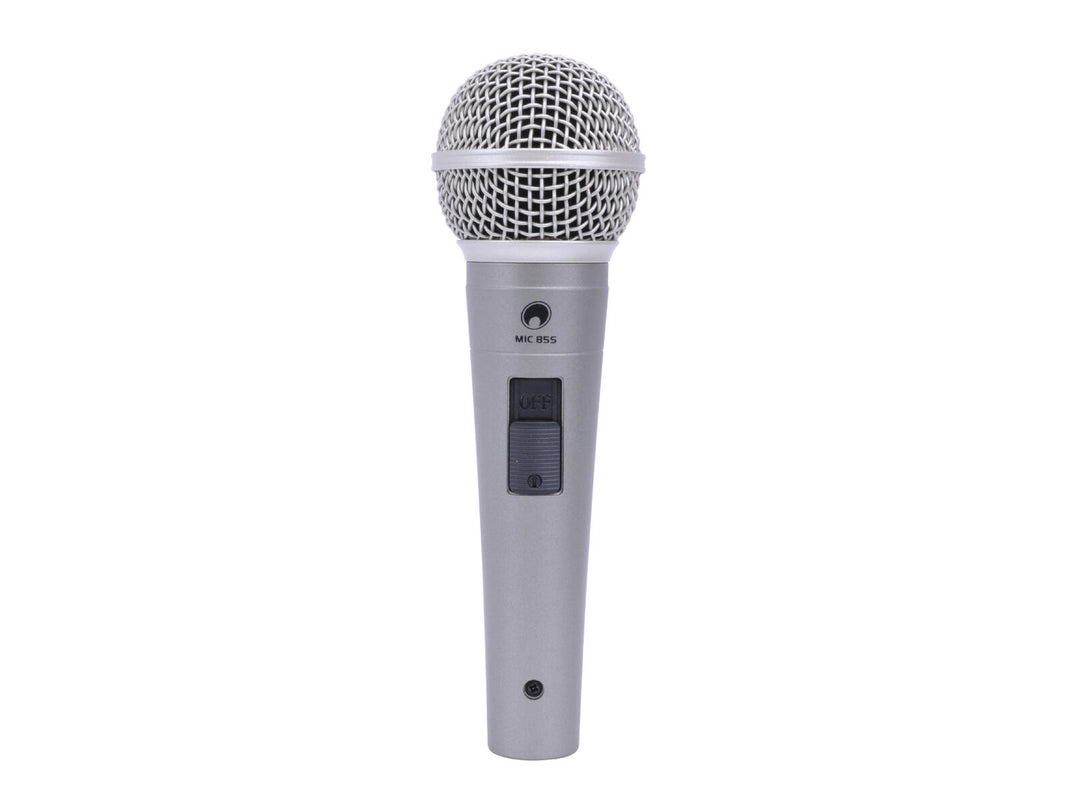 OMNITRONIC MIC 85S dynamisk mikrofon med strömbrytare