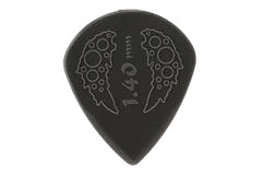 Ovation Diamond Grip Sharp Tip plektrum 1,40 mm, onyx black, 7 st.