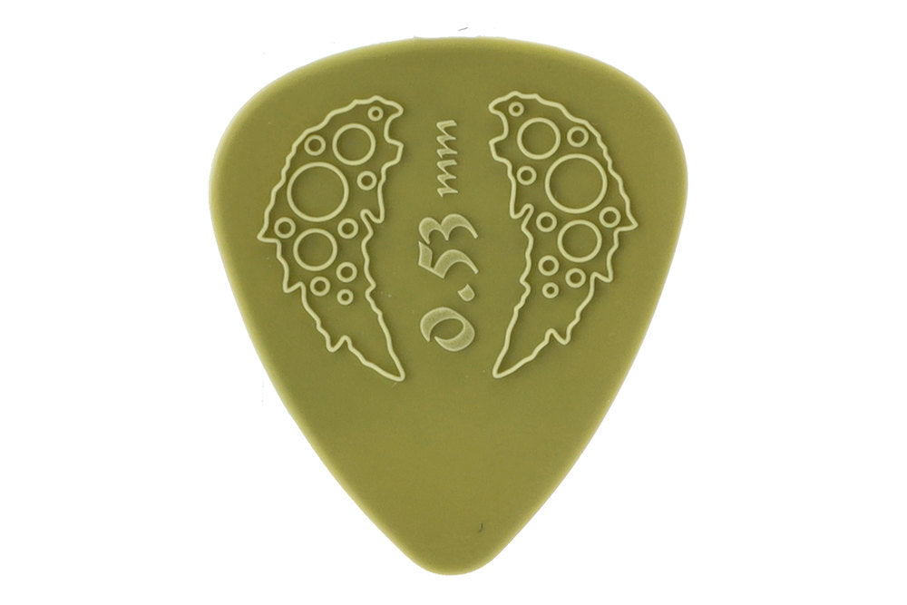 Ovation Diamond Grip Sharp Tip plektrum 0,60 mm, purple, 7 st.