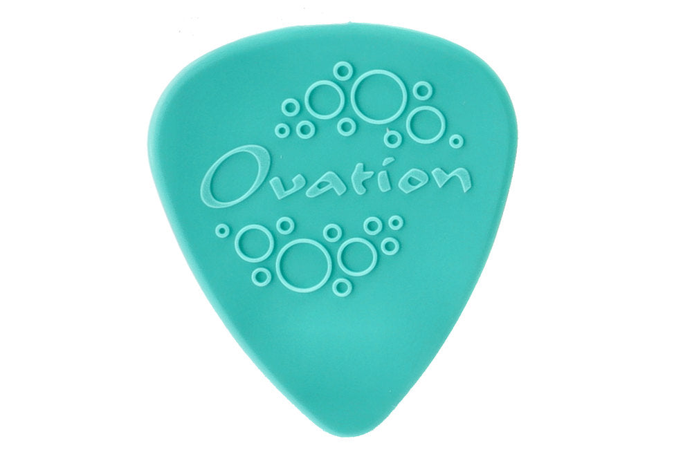 Ovation Diamond Grip Sharp Tip plektrum 1,00 mm, grå, 7 st.