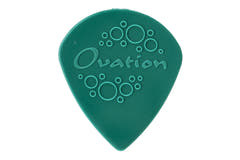 Ovation Diamond Grip Sharp Tip plektrum 1,00 mm, grå, 7 st.