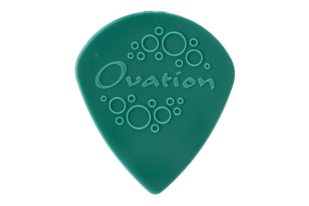 Ovation Diamond Grip Sharp Tip plektrum 1,00 mm, grå, 7 st.
