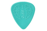Ovation Diamond Grip Sharp Tip plektrum 1,00 mm, grå, 7 st.