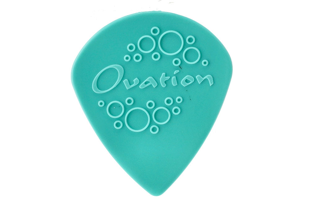 Ovation Diamond Grip Sharp Tip plektrum 0,88 mm, black, 7 st.