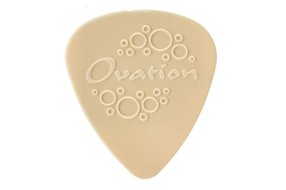 Ovation Diamond Grip Sharp Tip plektrum 0,46 mm, Yellow, 7 st.