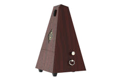 Wittner metronom i pyramidform - mahognymönster 855111