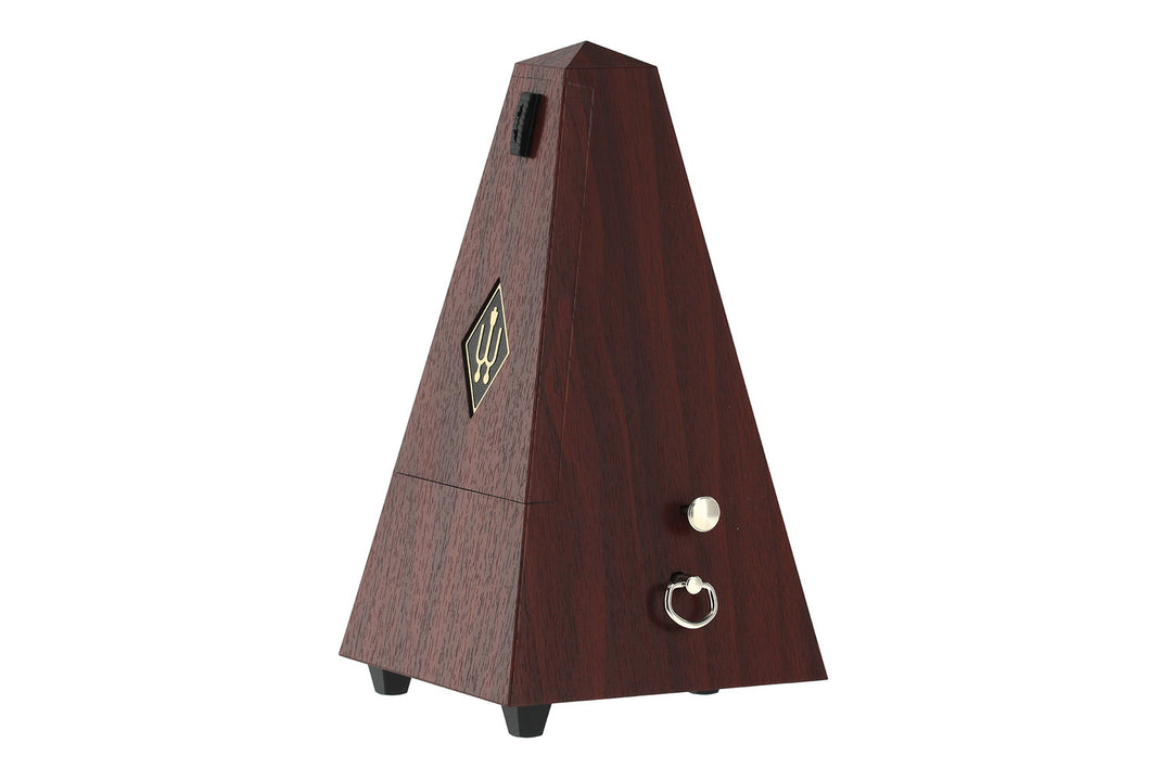 Wittner metronom i pyramidform - mahognymönster 855111