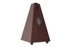 Wittner metronom i pyramidform - mahognymönster 855111