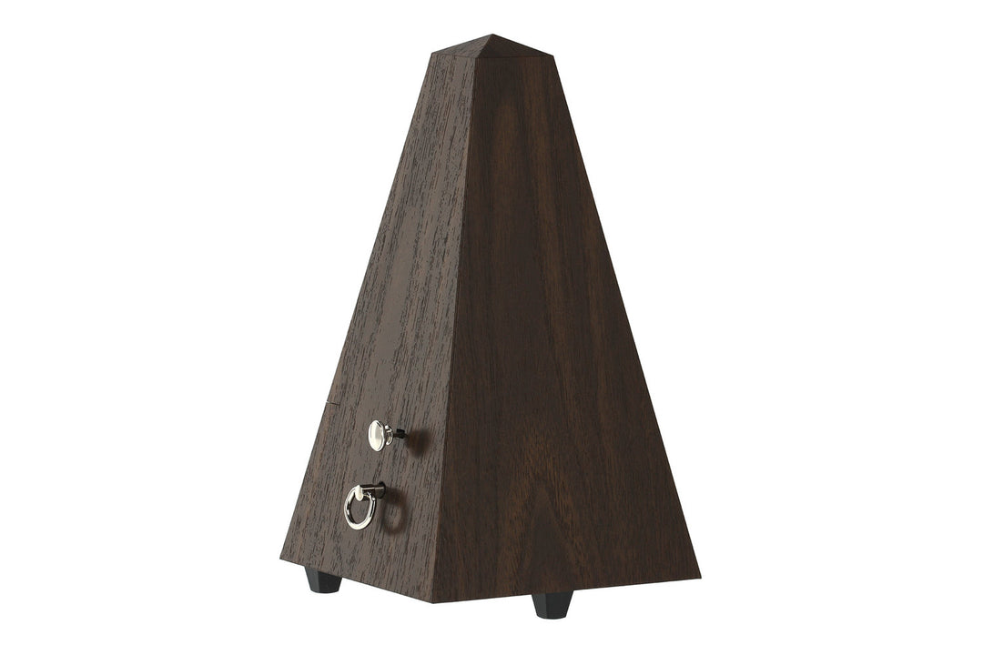 Wittner metronom i pyramidform - valnötsmönster 855131