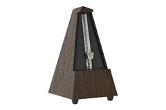 Wittner metronom i pyramidform - valnötsmönster 855131