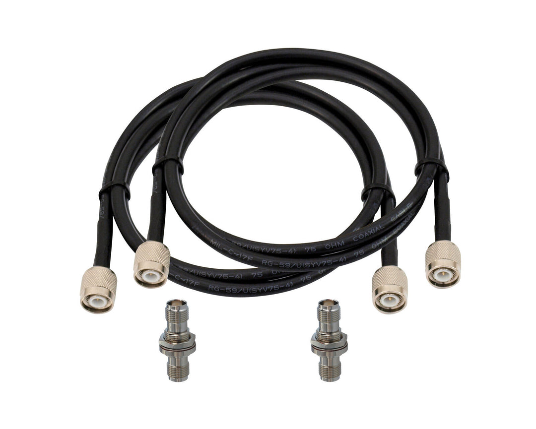 OMNITRONIC antennkabel TNC set 10 m