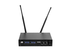 OMNITRONIC UHF E-FLEX 2, trådlöst mikrofonsystem 823-832/863-865 MHz