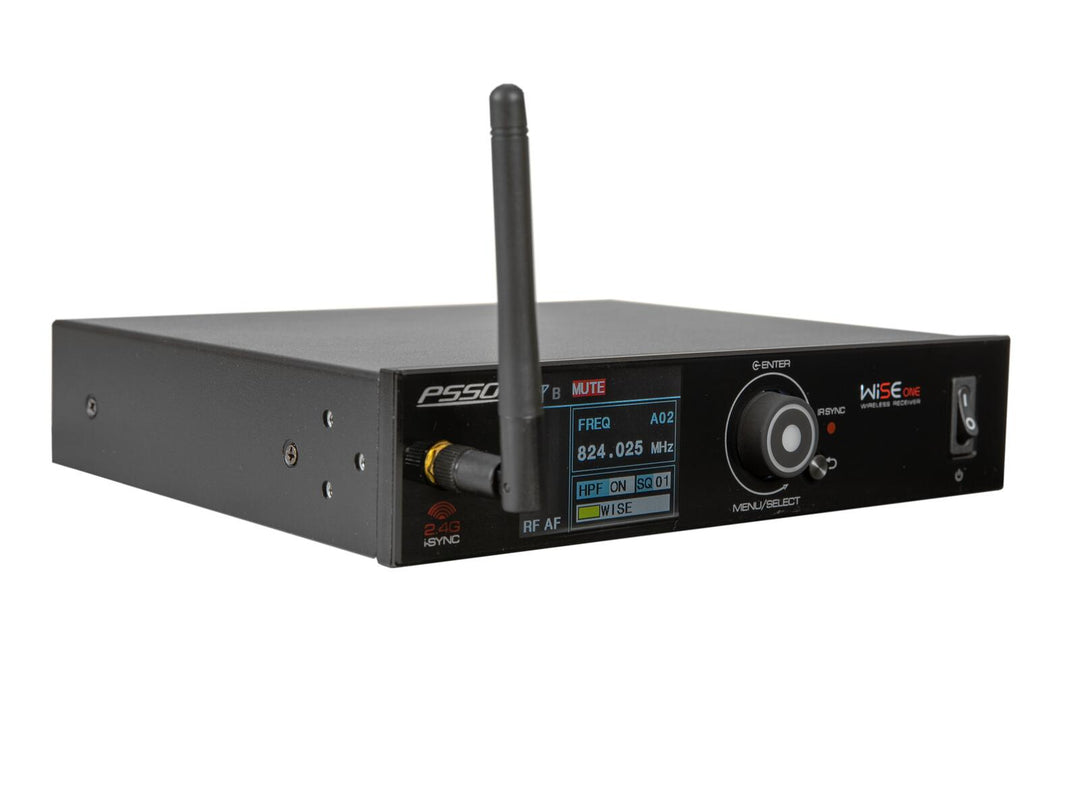 PSSO Set WISE ONE + trådlös dynamisk mikrofon 823-832/863-865MHz
