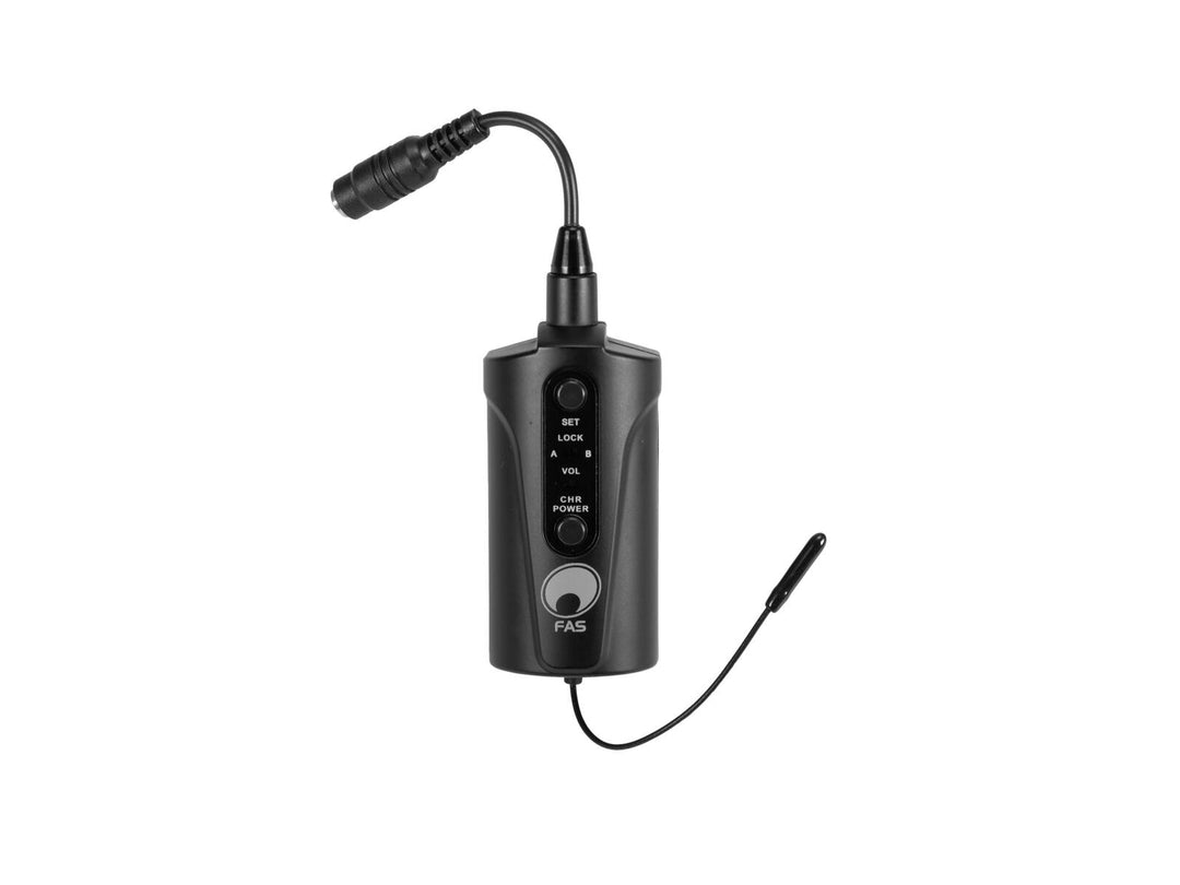 OMNITRONIC Set FAS TWO + Dyn. trådlös mikrofon + BP + headset 660-690MHz