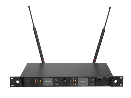 PSSO PXS TWO 2-channel True Diversity Receiver 470-510 MHz