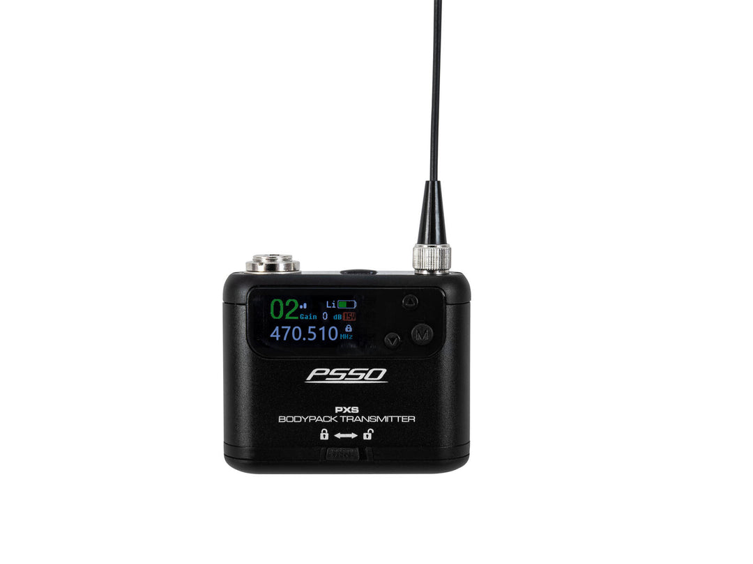PSSO PXS Mini Bodypack 470-510 MHz