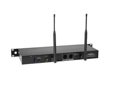 OMNITRONIC UHF-602 2-kanals trådlöst mikrofonsystem 823-832/863-865 MHz