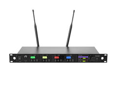 OMNITRONIC UHF-604 4-kanals trådlöst mikrofonsystem 520-554 MHz