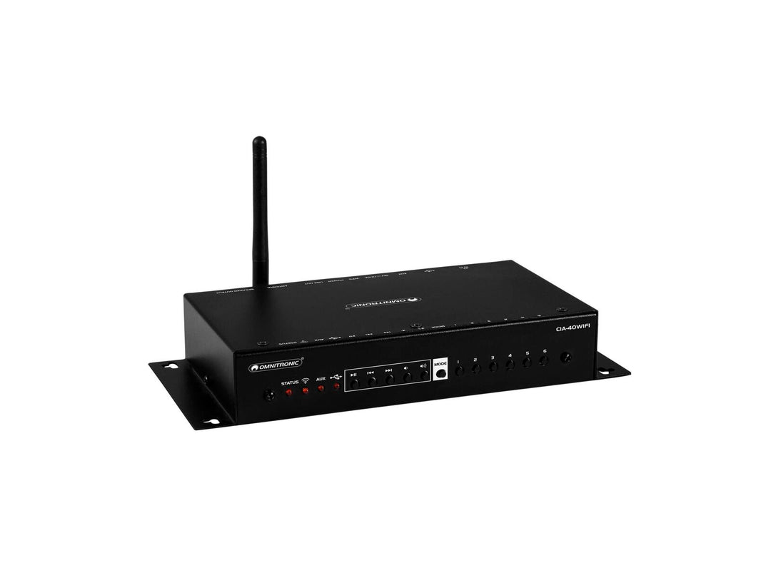 OMNITRONIC CIA-40WIFI WLAN Multi-Room-förstärkare med streaming