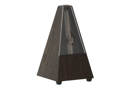 Wittner metronom i pyramidform - valnötsmönster 814K