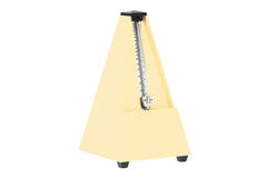 Wittner metronom i pyramidform - elfenben 817K