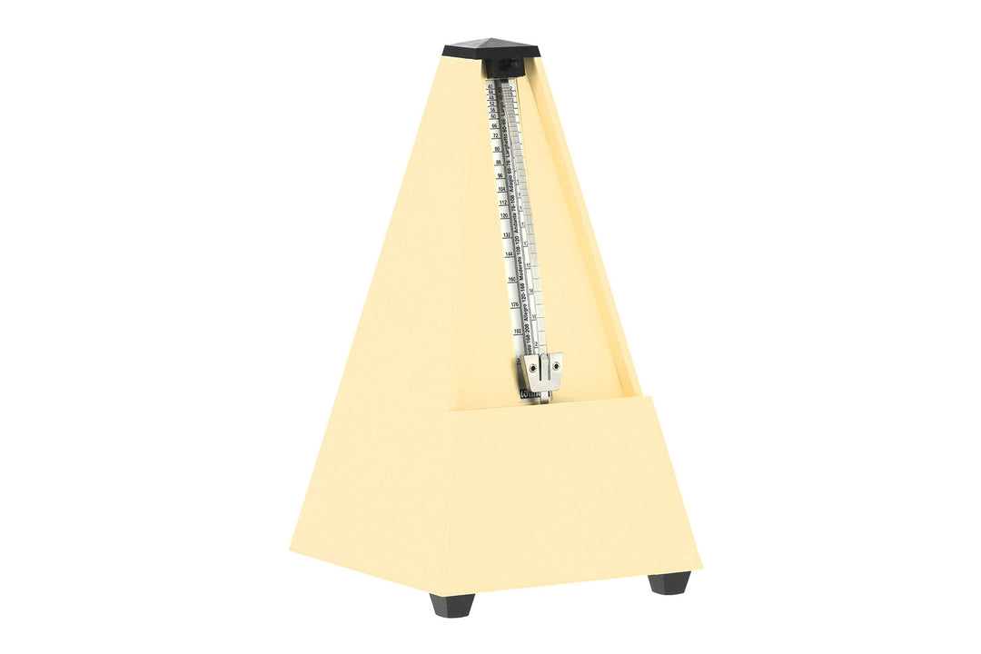 Wittner metronom i pyramidform - elfenben 817K