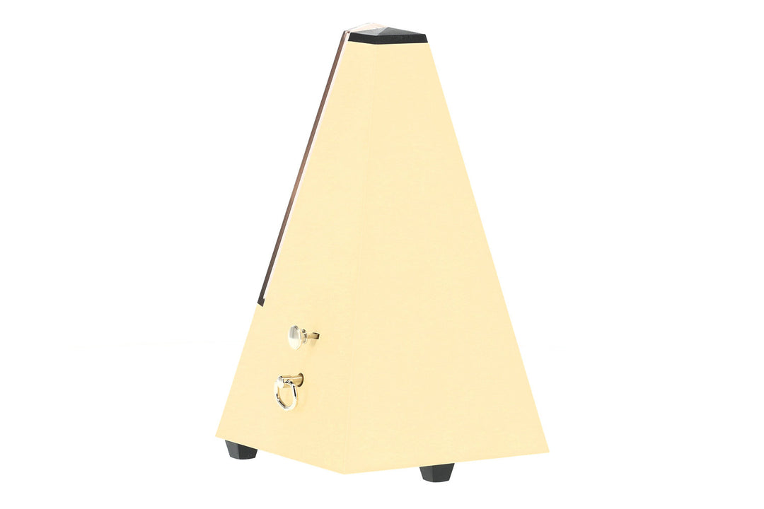 Wittner metronom i pyramidform - elfenben 817K