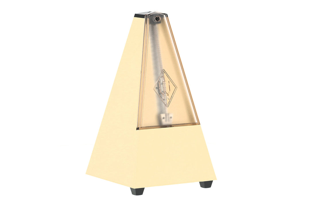 Wittner metronom i pyramidform - elfenben 817K