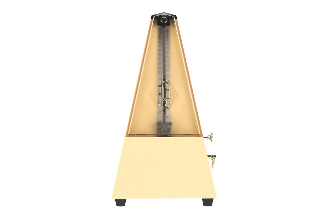 Wittner metronom i pyramidform - elfenben 817K